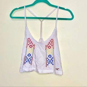 Hollister Bohemian Crop Top - Size Medium